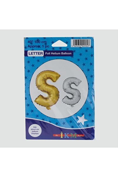 TakÇalıştır Silver Colored 40*100 Letter Foil Balloon