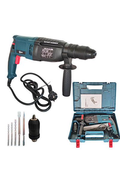 DDT Ciocan rotativ electric cu 2 mandrine, DDT, 900W, 26 mm, 900 Rpm