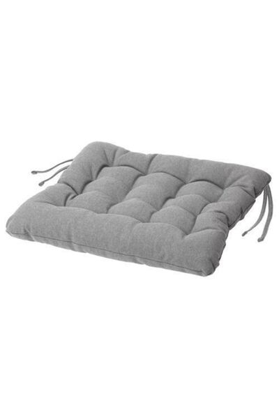 IKEA 4 bucăți perne pentru scaune, gri Lățime: 38 cm Adâncime: 38 cm Grosime: 6,5 cm