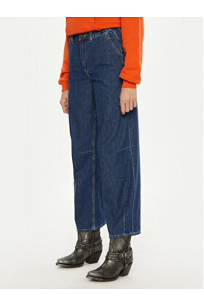 American Vintage Γυναικείο Τζιν GLO11AH24 Μπλε Σκούρο Μπλε