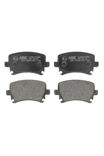 Abe Brake pad set, rear, Audi A3, 8P1,
