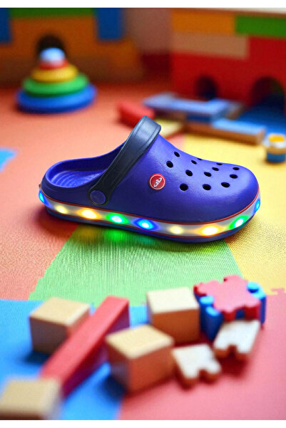 Akınal Bella Konay 0017 led ışıklı çocuk kroks terlik