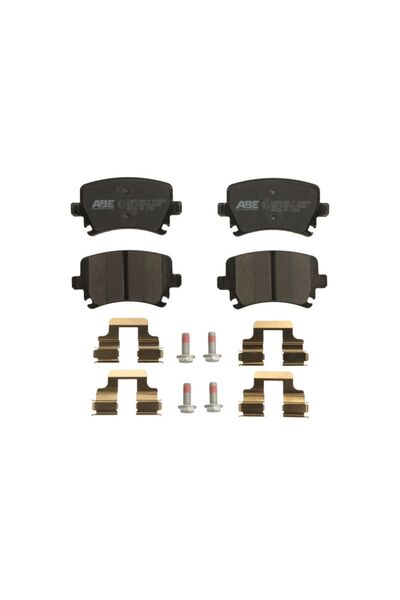 Abe Set plăcuțe frână, spate, Audi Q3, 8UB, 8UG,