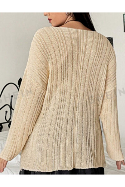 Sheya Shein Curve+ sweater, cream