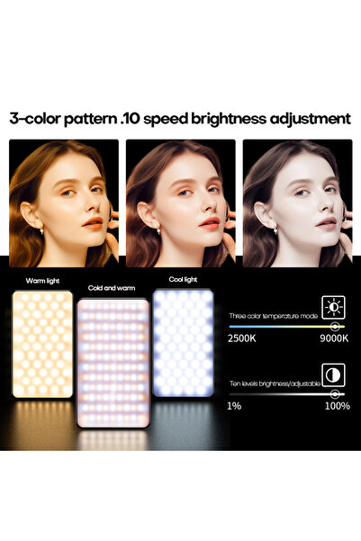 Generic Portable M 19 Double Side Video Camera Fill Light