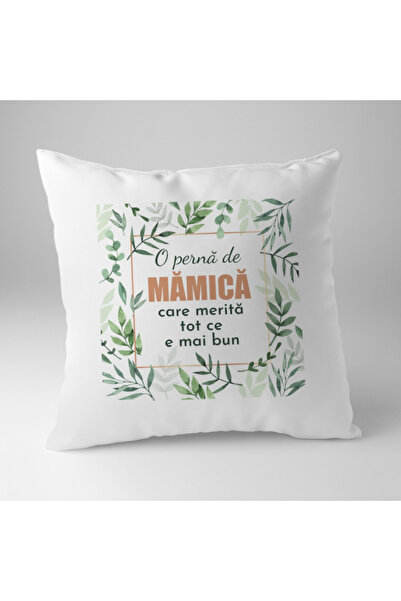 specialgift Pernă personalizată - Mama merită ce e mai bun
