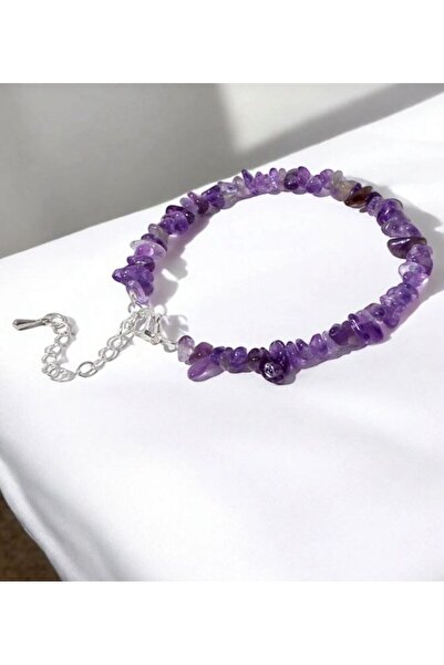 AYDA STORE سوار من حجر العقيق الأحمر الطبيعي المكسور