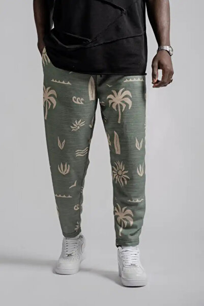 FıttingRoom Buy Elastic Waist Bohemian Pants