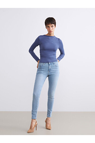 LC Waikiki Rmz Gi̇yi̇m Farkiyla Push up Women's Jean Pants