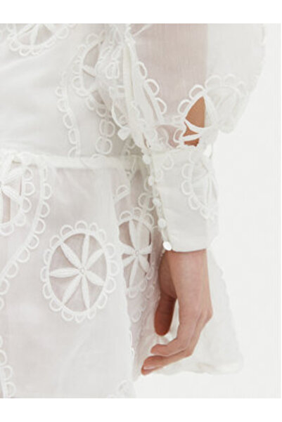 Bardot Γυναικείο φόρεμα κοκτέιλ 59586DB3 Λευκό