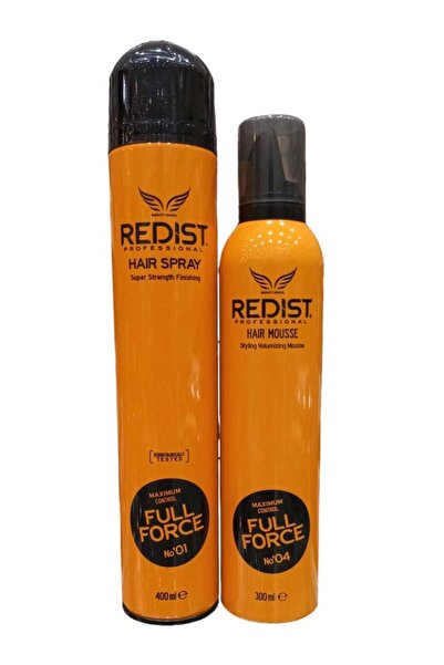 Redist Hair Spray 400ml and Styling Foam 300ml