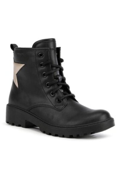 Geox Κοριτσίστικο Trapper J9420G-054A μαύρο