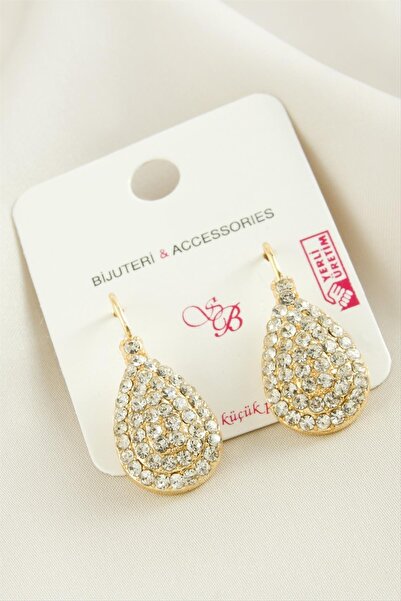 Angel Of Life Oval Stone Clip Earrings