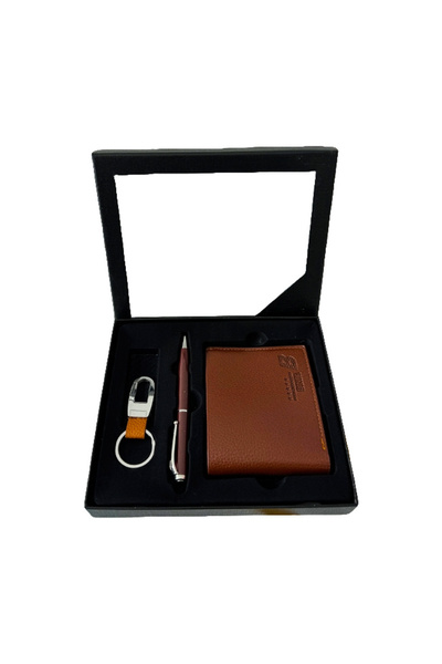 velve Set cadou cu trei accesorii Dinasty, caseta cu portofel, pix asortat si...