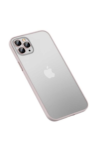 zore حافظة SHRP ريترو متوافقة مع هاتف iPhone 12 Pro Max - ذهبي وردي
