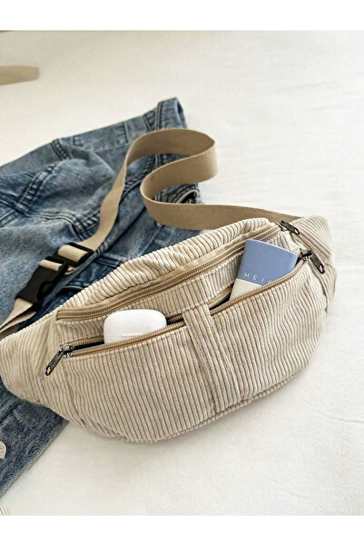 Take Two By Styli Texture Zip Closure Crossbody Bag