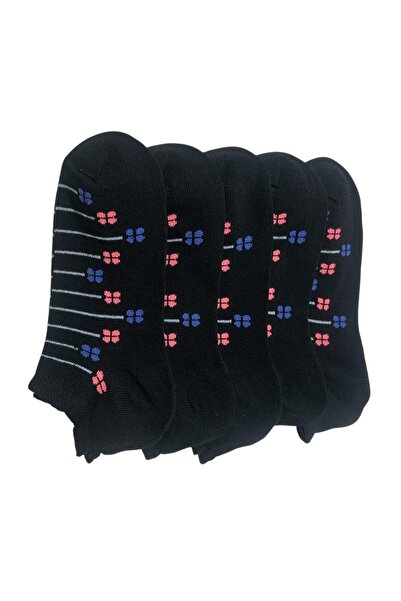 BYNDRSOCKS 5 Pairs of Women's Booties Cotton Socks