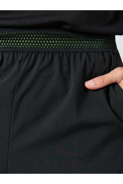 Styli Black Men 2 in 1 Running Shorts