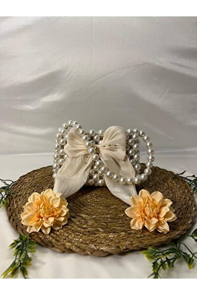 Duo Kurdeleli İnci Çanta