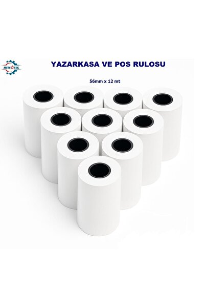 Termal Yazarkasa ve Pos Rulosu 56MM x 12METRE 200 Lü Koli