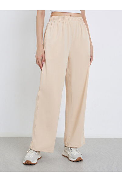 Take Two By Styli Back Pocket Printed Pants with Elasticated Waistband