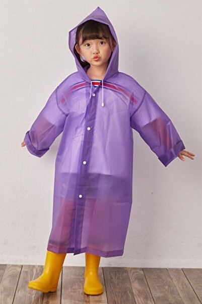 VANCKEY Boys and Girls Raincoat Poncho Waterproof