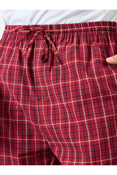 Styli Men Checkered Cotton Pyjama