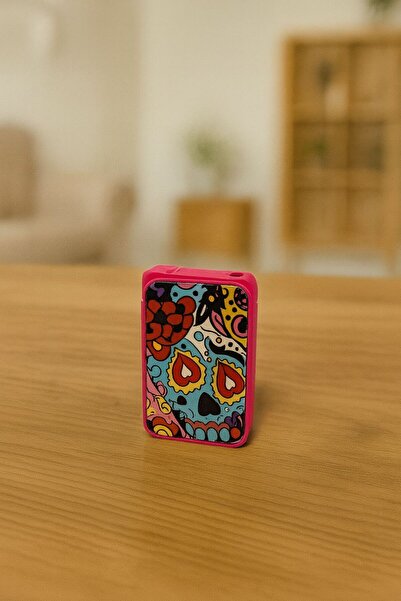 melmus Parlak Ayna Yüzeyli Taşlı Lüks Çakmak – Premium