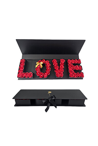 velve Cutie florala Luxury Breeze, trandafiri din sapun,legare cu panglica sa...