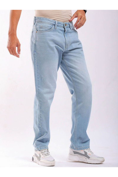 The Indian Garage Co By Styli Men Mid Rise Straight Fit Jeans