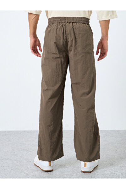 Styli Men Straight Leg Pants with Drawstrings