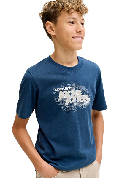 Jack & Jones JACK &JONES Grid Branding JNR t-shirt - 12288652-Titan