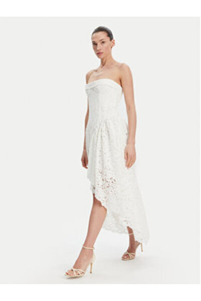 Bardot Γυναικείο Φόρεμα Κοκτέιλ 59843DB Λευκό