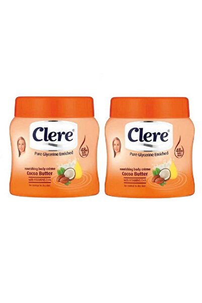 Clere Cocoa Butter Body Crèam Pack Of 2 125ml x 2