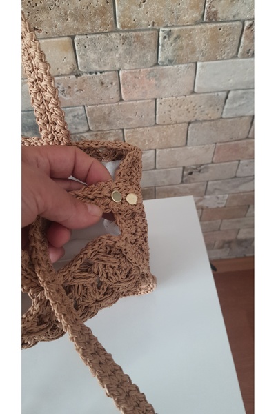 DENİZ HAVASI HASIR ÇANTA