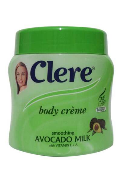 Clere كريم مغذي للجسم بحليب الأفوكادو المنعم 500 مل