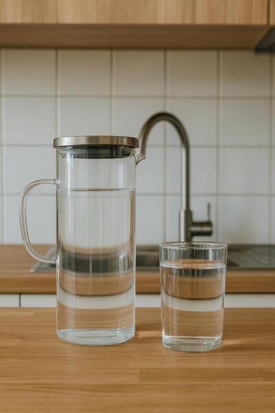 MEYA PİNE 900 ml ısıya Dayanıklı Paslanmaz Çelik Kapaklı Borosilikat Cam Süra...