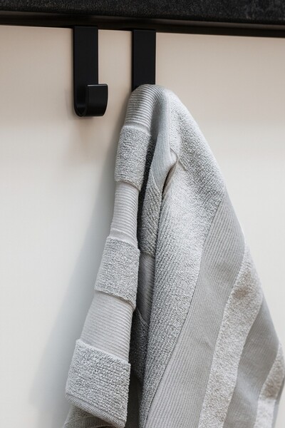 ceatly 6'lı Plastik Dolap Üstü Askı Seti – Mutfak & Banyo Düzenleyici Kanca A...