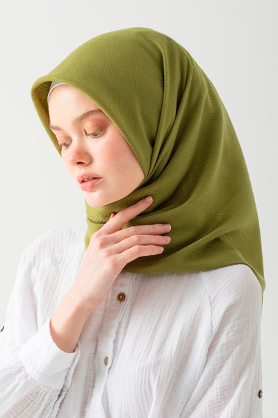 T Crazy وشاح من سلسلة القطن الجاكار المزخرفة، وشاح عصري، لا يظهر داخلية، تصمي...