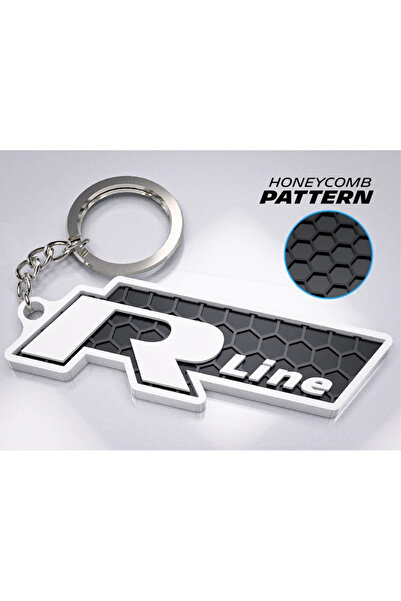Tactyla سلسلة مفاتيح بشعار R Line