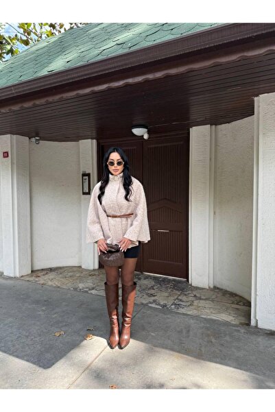 KEDİ KADIN PANÇO CEKET