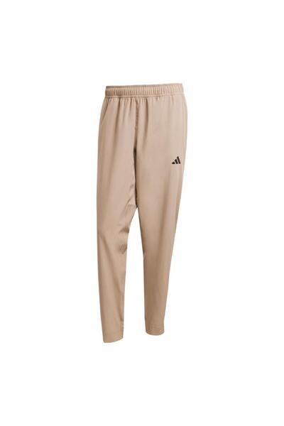adidas Ανδρικό καφέ παντελόνι φούτερ TR-ES WOVEN PT JW2481
