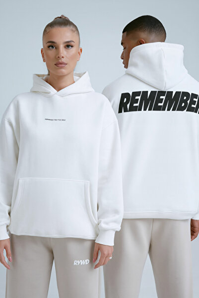 CLASSY.MODA Унисекс суитшърт с качулка, джоб тип кенгуру и 3-нишко шевове