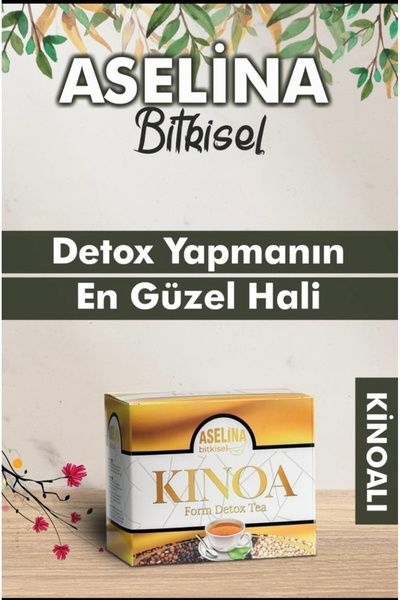 Aseina özel Formül Kinoalı Detox Organik Karışık bitki Çayı
