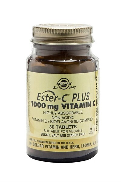 Solgar Ester-C Plus 1000Mg 30 Tablets