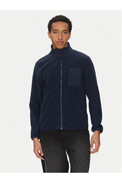 Blend Ανδρικό φλις 20717849 Μπλε σκούρο