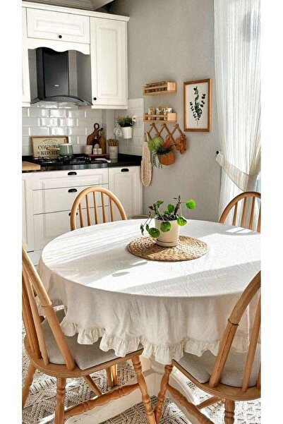 LUMIA ÇEYİZ مفرش طاولة من الكتان والقطن