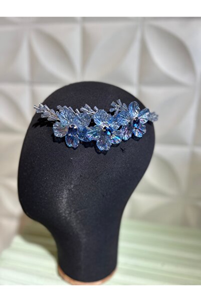 Store Mavi Toka Gelin tokası Lacivert aksesuar Nişan