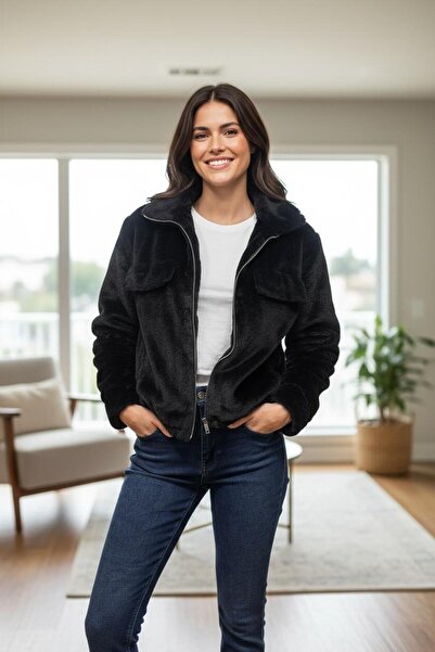 RODELLA MONT CEKET PELUŞLU FERMUARLI