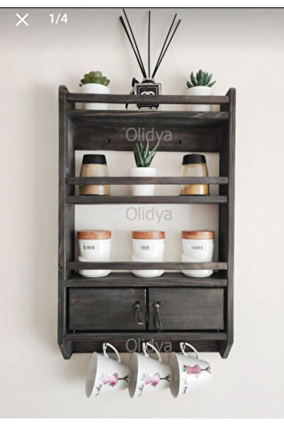 Picco Wood Ahşap baharatlık terek (56*35*8.5)